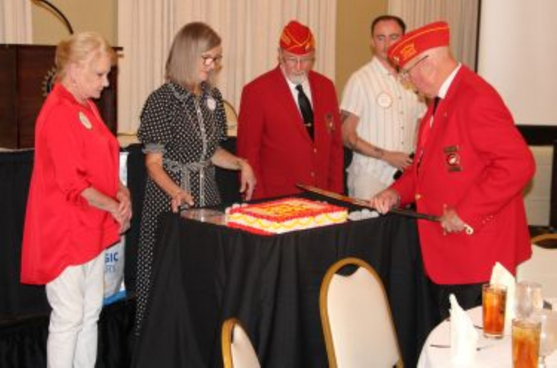 Rotarians get a jumpstart on 250th birthday for Marine Corps